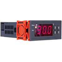 KKmoon Controlador de Temperatura Termostato Digital Relés con Sensor 0~250V 10A --50~110 Grado Centígrado para…